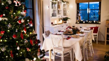 Christmas Dining Room Decor